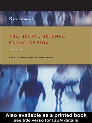 cover image of The Social Science Encyclopedia